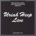 Uriah Heep Uriah Heep Live - 180gm Black & White Splatter Vinyl - RSD17 UK 2-LP vinyl record set (Double LP Album) BMGCAT2LP91