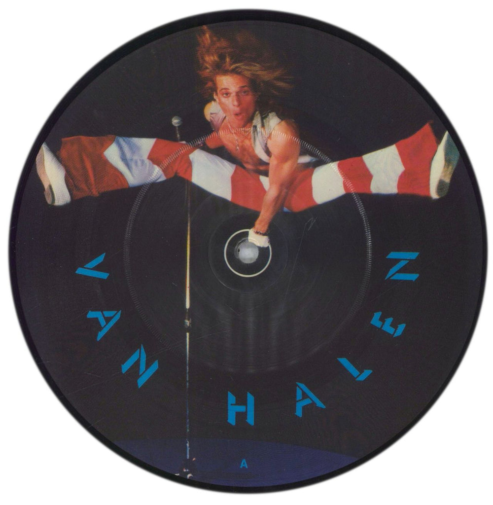 Van Halen Dance The Night Away UK 7" vinyl picture disc (7 inch picture disc single) K17371P