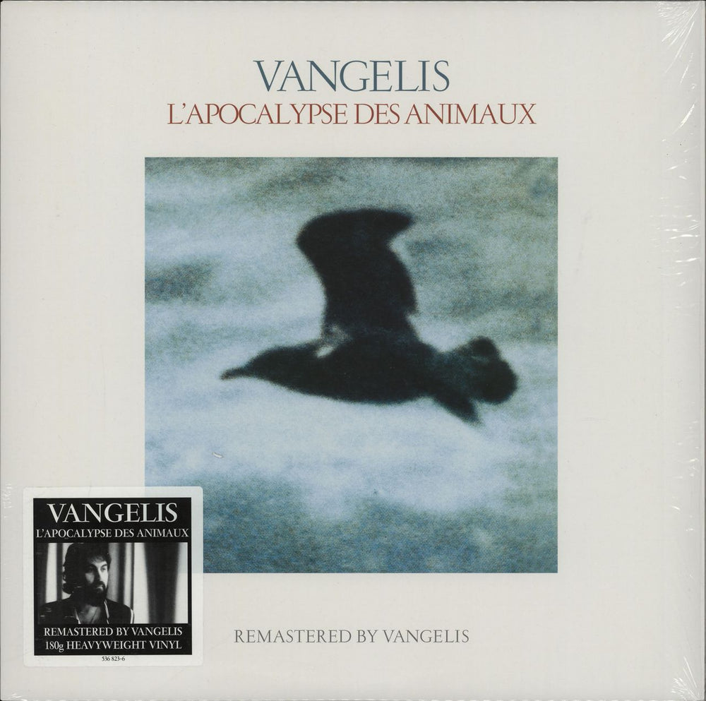 Vangelis L'Apocalypse Des Animaux + Hype Sticker - 180gm UK vinyl LP album (LP record) 536823-6