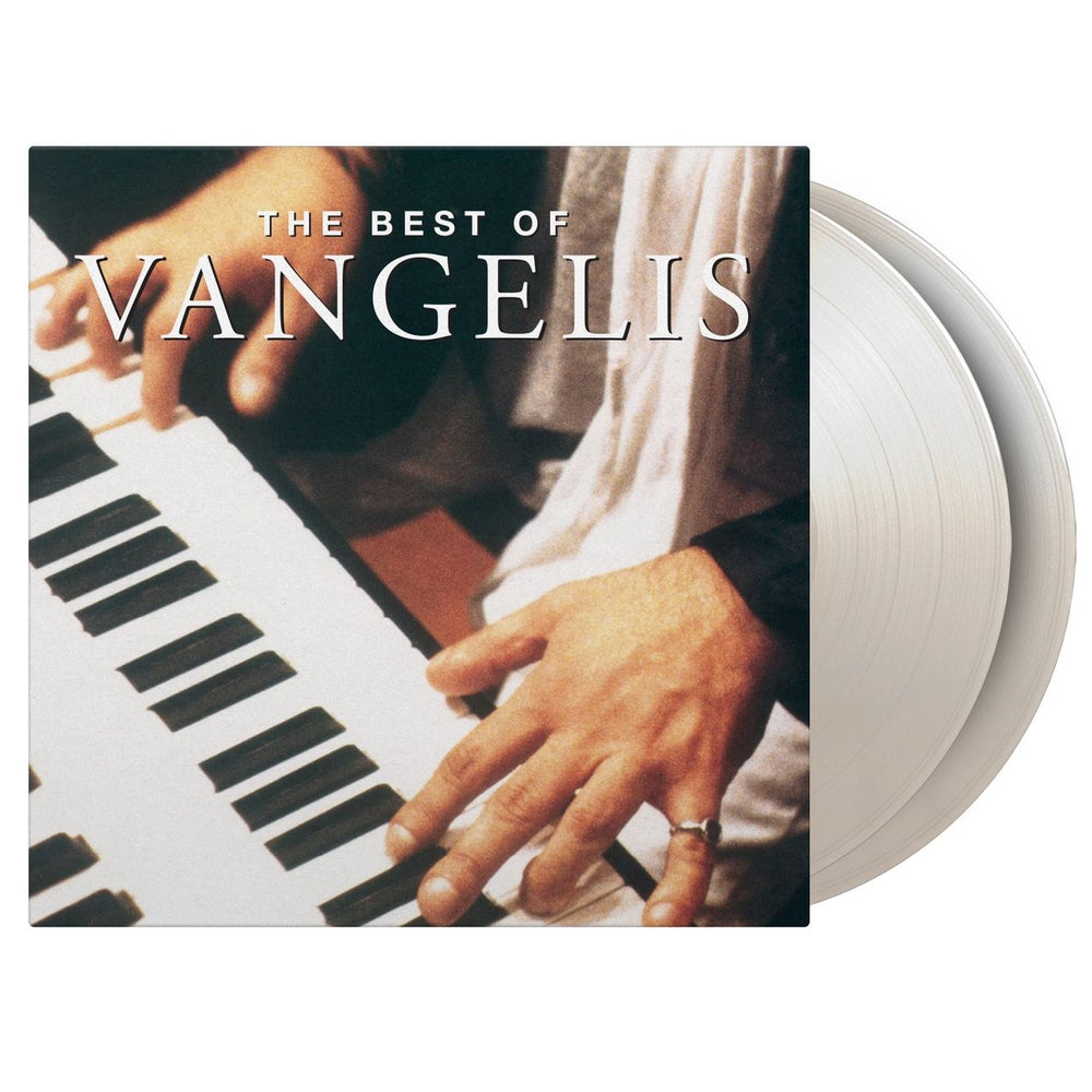 Vangelis The Best Of Vangelis - White Vinyl 180 Gram UK 2-LP vinyl record set (Double LP Album) MOVLP3706