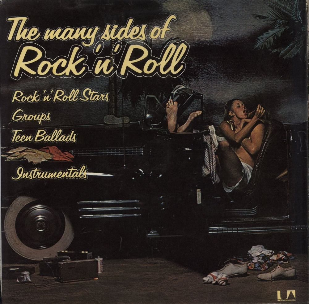 Various-50s/Rock & Roll/Rockabilly The Many Sides Of Rock 'n' Roll UK 2-LP vinyl record set (Double LP Album) UAD60025/6