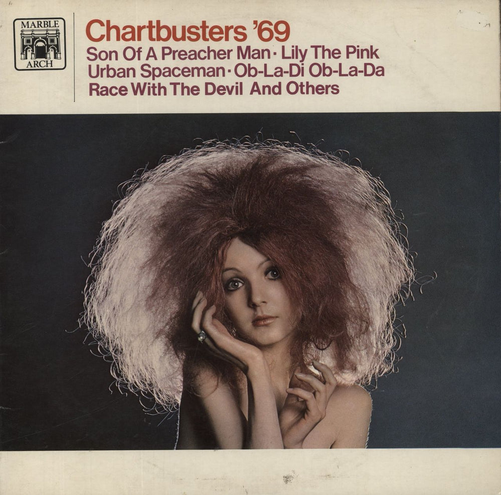 Various-60s & 70s Chartbusters '69 UK vinyl LP album (LP record) MALS896