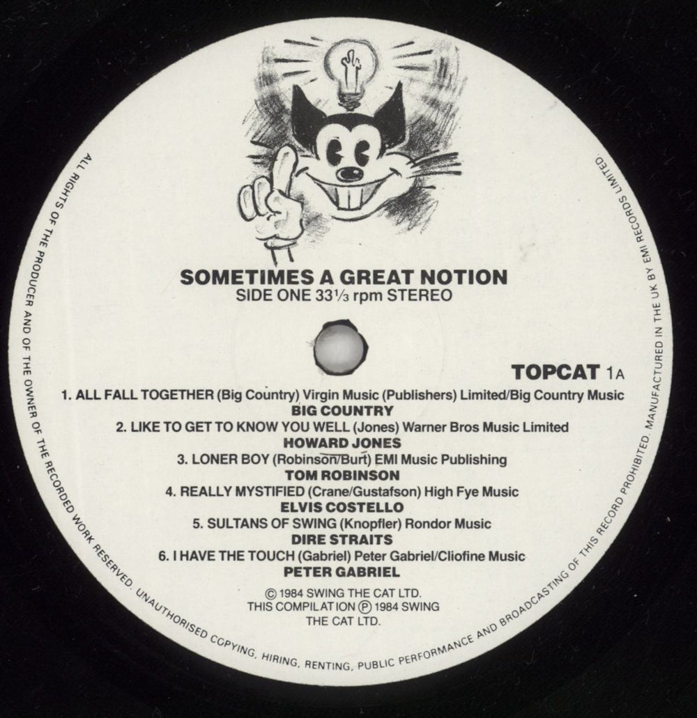 Various-60s & 70s Sometimes A Great Notion UK vinyl LP album (LP record) SVALPSO104551