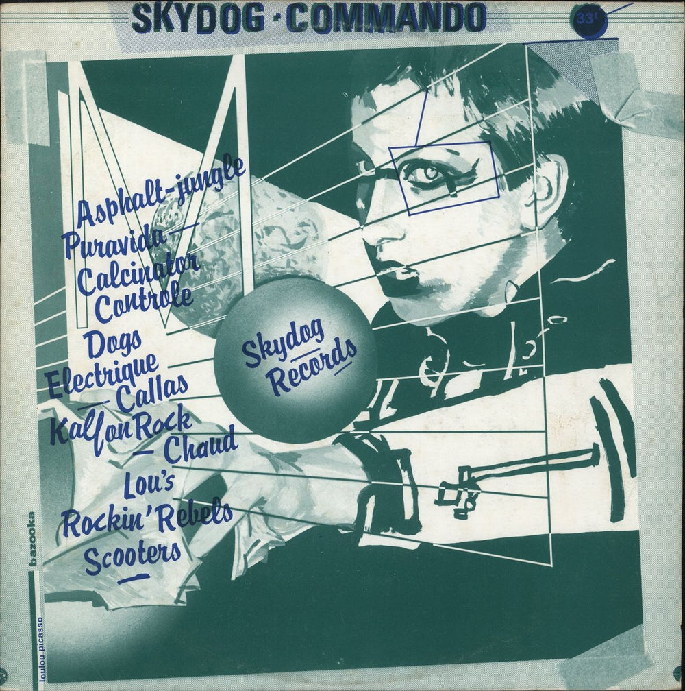Various Artists Skydog · Commando French vinyl LP album (LP record) SGSC0018