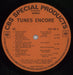 Various Artists Tunes Encore UK vinyl LP album (LP record) VARLPTU864552