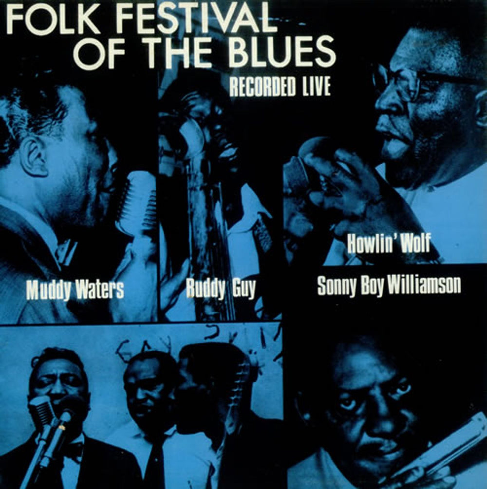 Various-Blues & Gospel Folk Festival Of The Blues UK vinyl LP album (LP record) CXMP2006