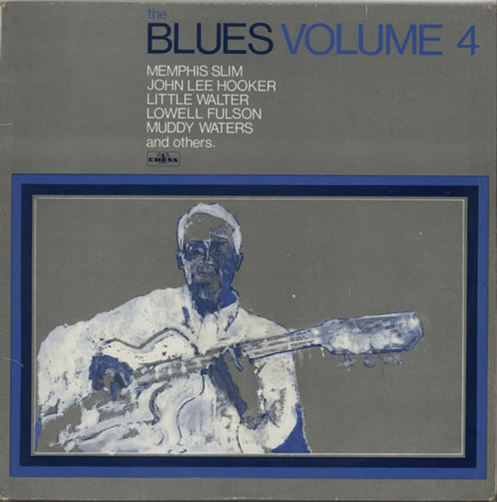 Various-Blues & Gospel The Blues Volume 4 UK vinyl LP album (LP record) CRL4003