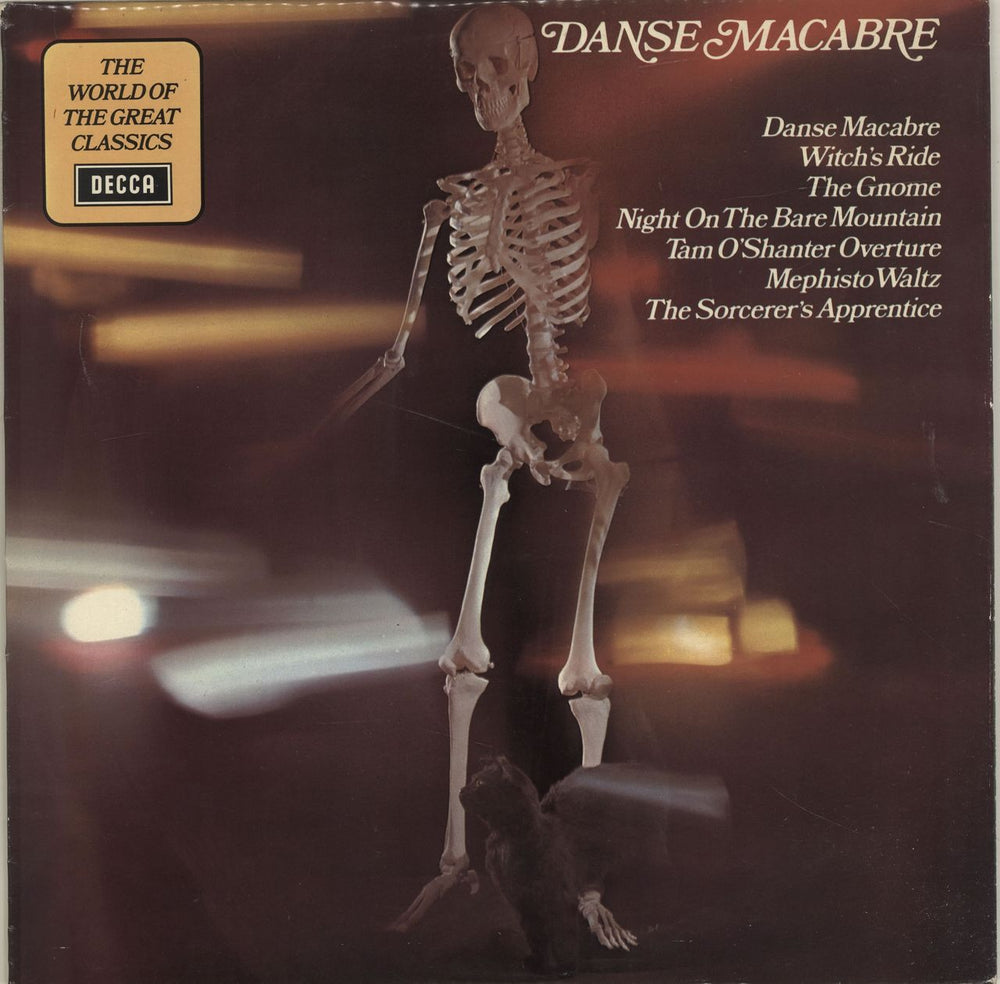 Various-Classical & Orchestral Danse Macabre UK vinyl LP album (LP record) SPA175