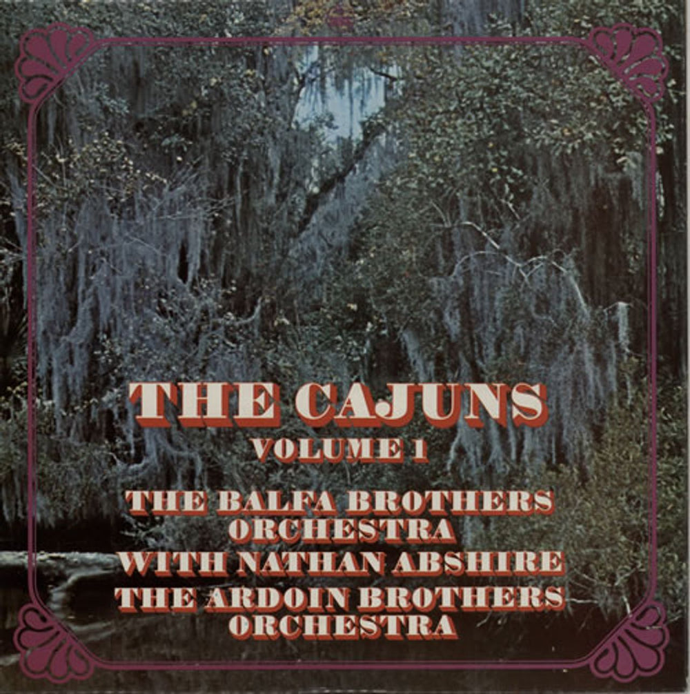 Various-Country The Cajuns Volume 1 UK vinyl LP album (LP record) SNTF643