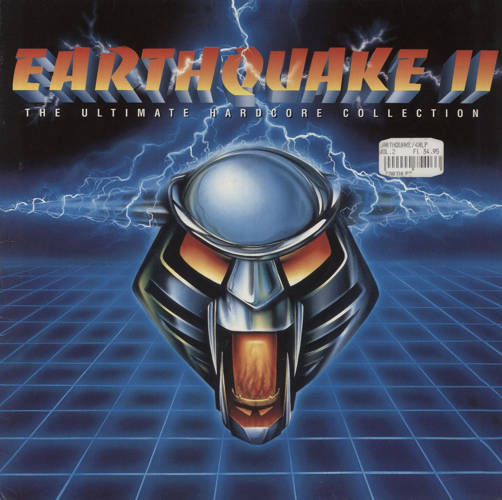 Various-Dance Earthquake II Dutch 4-LP vinyl album record set EARTHII