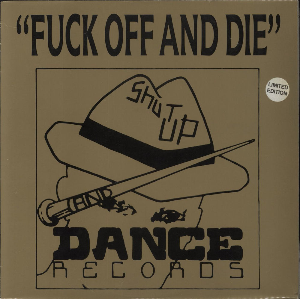 Various-Dance Fuck Off And Die UK 2-LP vinyl record set (Double LP Album) SUADCOMP1