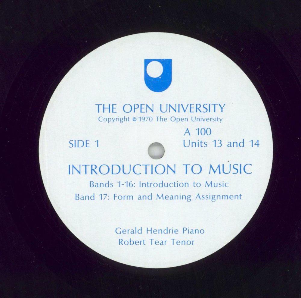 Various-Educational, Informational & Historical Introduction To Music - Form And Meaning UK vinyl LP album (LP record) VBZLPIN503330