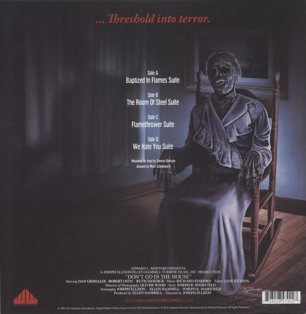 Various-Film, Radio, Theatre & TV Don't Go In The Housed - Steel and Smoke Vinyl US 2-LP vinyl record set (Double LP Album) 728028479027