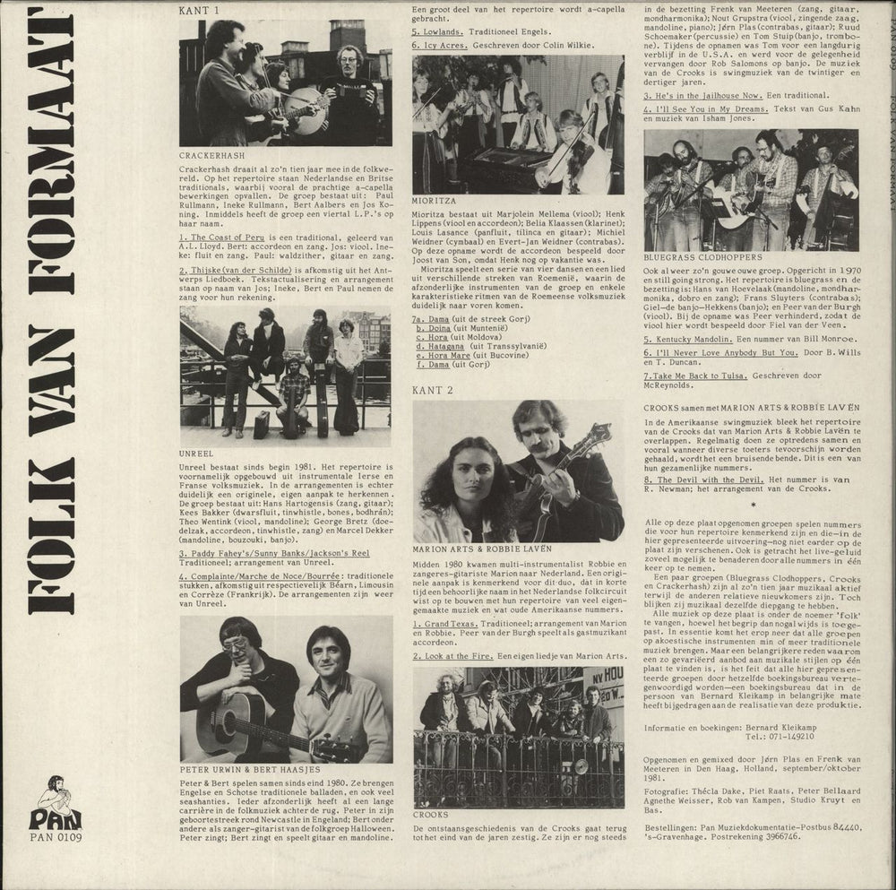 Various-Folk Folk Van Formaat Dutch vinyl LP album (LP record)