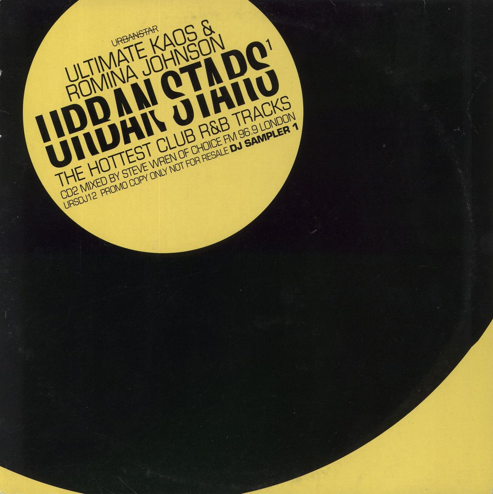 Various-Hip Hop & Rap Urbanstars² - Dj Sampler 2 UK Promo vinyl LP album (LP record) URSDJ13