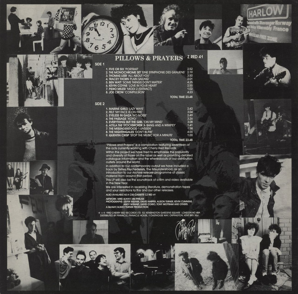 Various-Indie Pillows & Prayers UK vinyl LP album (LP record)