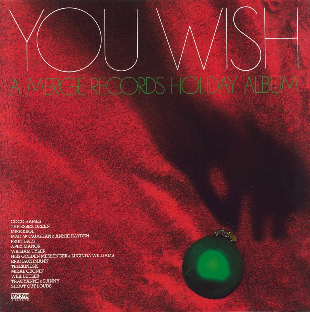 Various-Indie You Wish (A Merge Records Holiday Album) - Peppermint Vinyl US vinyl LP album (LP record) MRG644