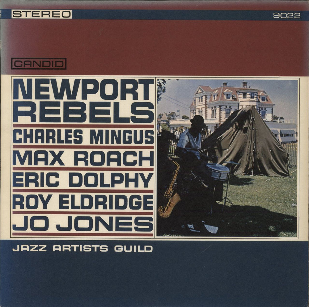 Various-Jazz Newport Rebels US vinyl LP album (LP record) CJS9022