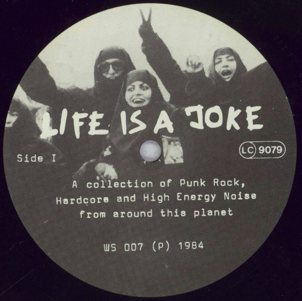 Various-Punk & New Wave Life Is A Joke German vinyl LP album (LP record) PVALPLI837598