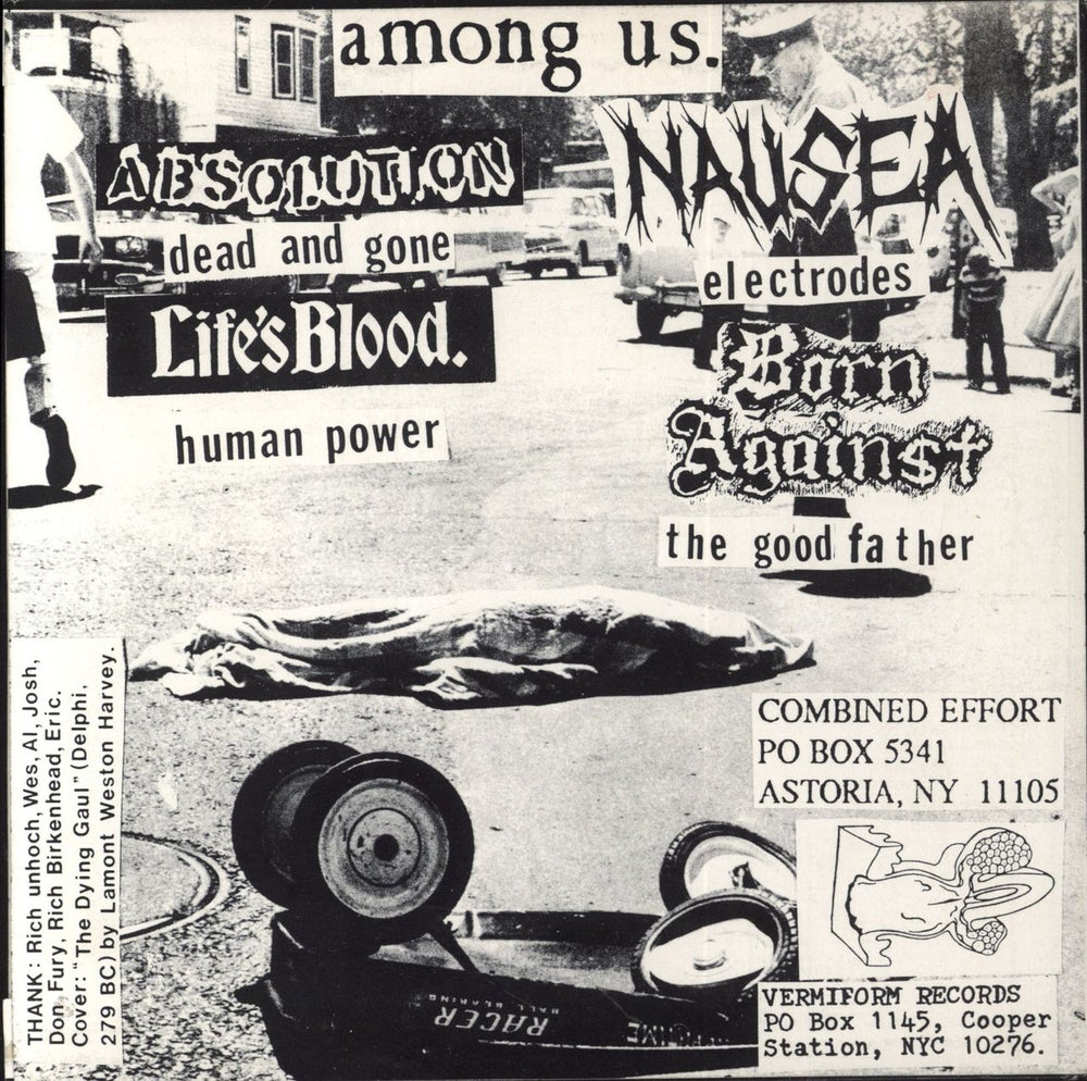 Various-Punk & New Wave Murders Among Us US 7" vinyl single (7 inch record / 45)