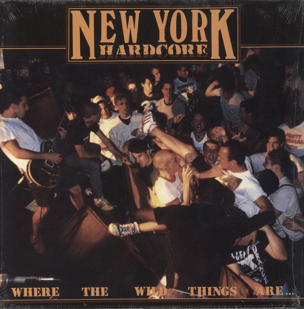 Various-Punk & New Wave New York Hardcore - Where The Wild Things Are US vinyl LP album (LP record) BL-1