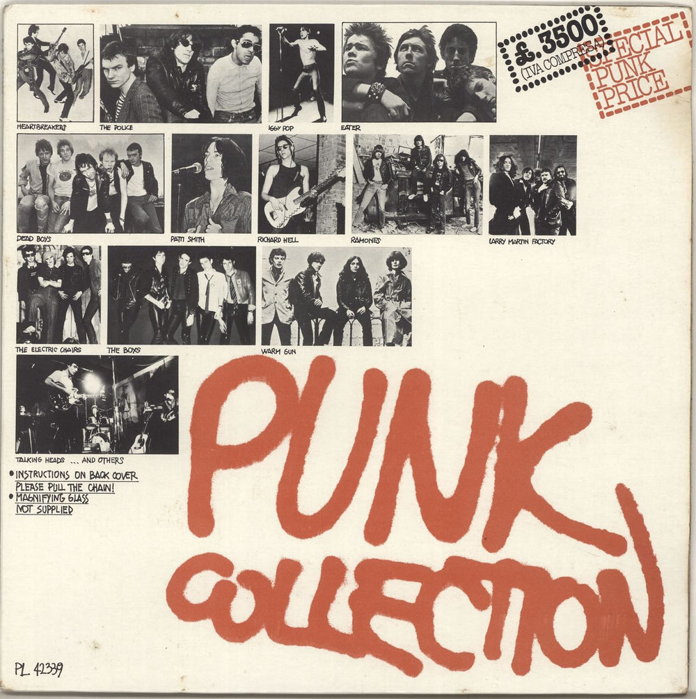 Various-Punk & New Wave Punk Collection Italian vinyl LP album (LP record) PL42339