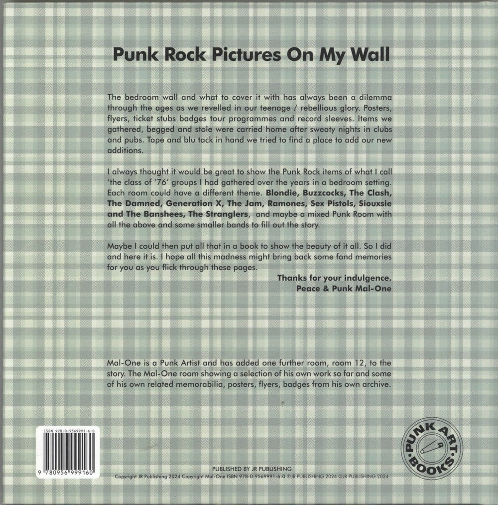 Various-Punk & New Wave Punk Rock Pictures On My Wall (Punk Rock Bedrooms) - Autographed UK book PVABKPU849571