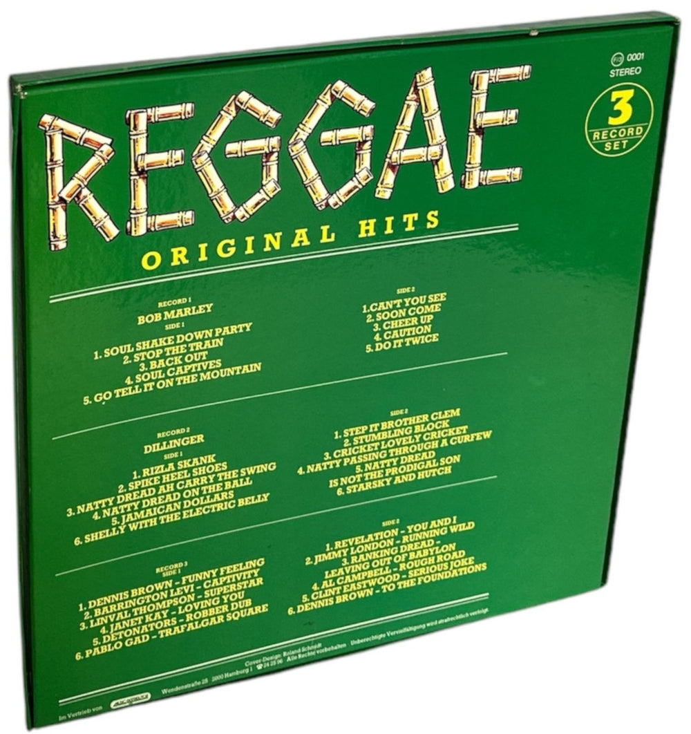 Various-Reggae & Ska Reggae Original Hits German Vinyl Box Set