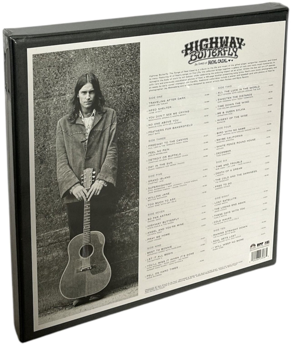 Various-Rock & Metal Highway Butterfly - The Songs Of Neal Casal - Sealed US Vinyl Box Set 020286235385