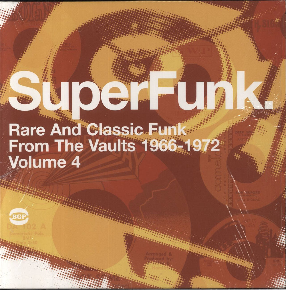 Various-Soul & Funk SuperFunk Rare And Classic Funk From The Vaults 1966-1972 Volume 4. UK 2-LP vinyl record set (Double LP Album) BGP2160