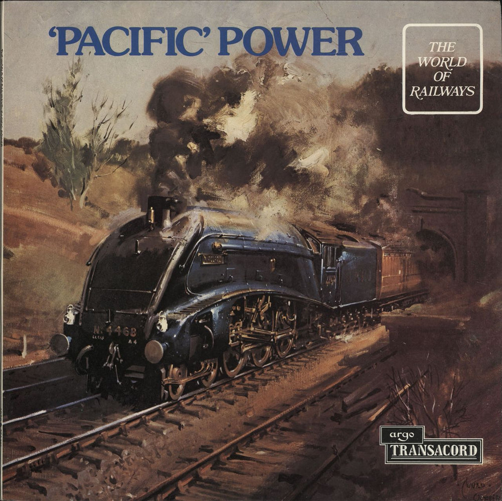 Various-Trains 'Pacific' Power UK vinyl LP album (LP record) SPA563