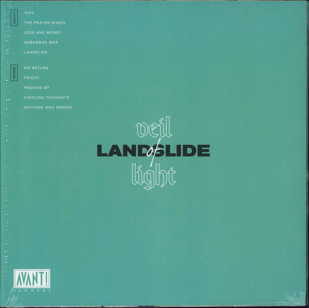 Veil Of Light Landslide UK vinyl LP album (LP record)