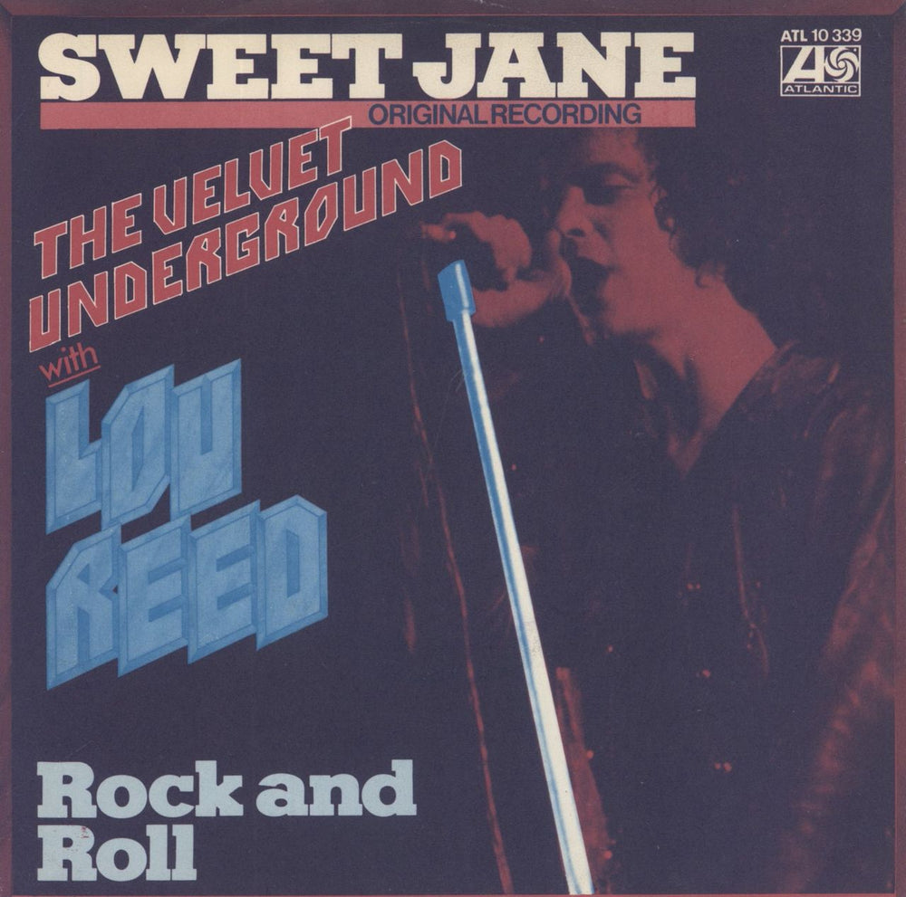 Velvet Underground Sweet Jane German 7" vinyl single (7 inch record / 45) ATL10339