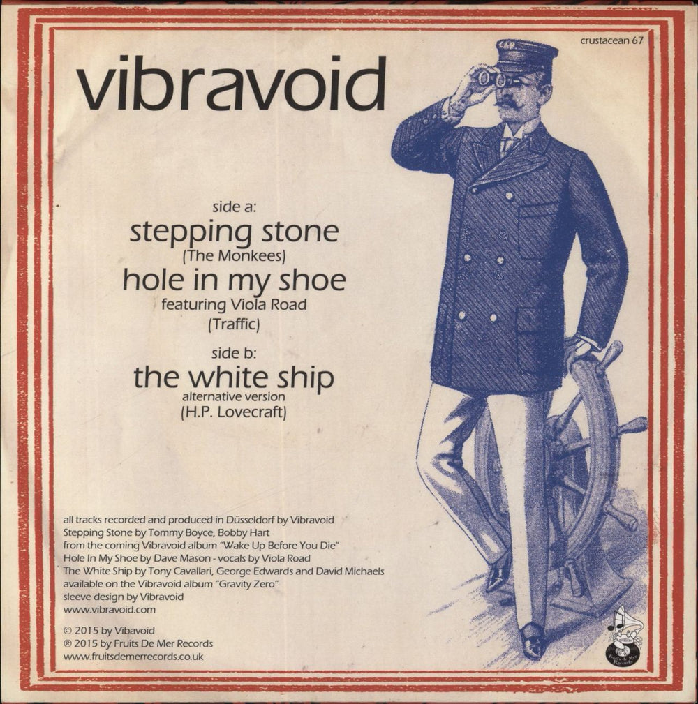 Vibravoid Stepping Stone UK 7" vinyl single (7 inch record / 45)