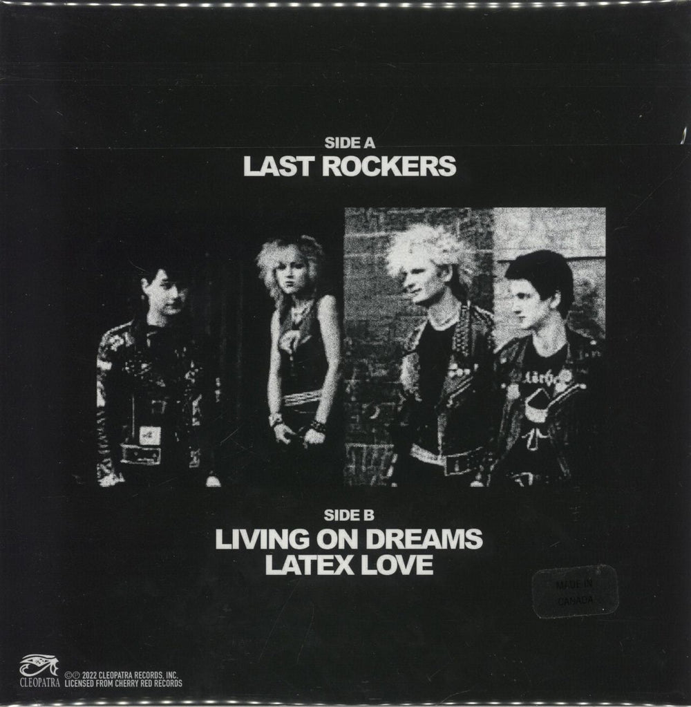 Vice Squad Last Rockers - Red Vinyl Canadian 7" vinyl single (7 inch record / 45) 889466351549