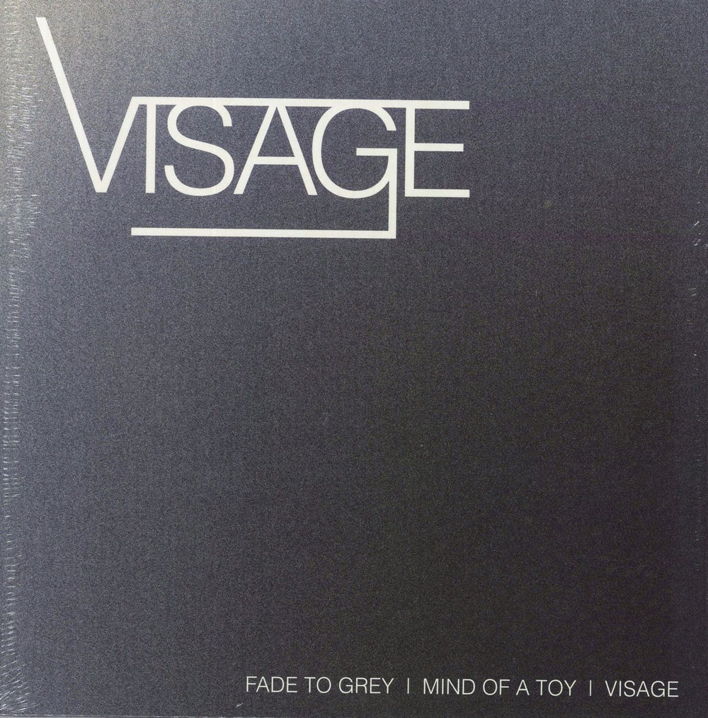 Visage Fade To Grey | Mind Of A Toy | Visage UK 10" vinyl single (10 inch record) 0600753921272