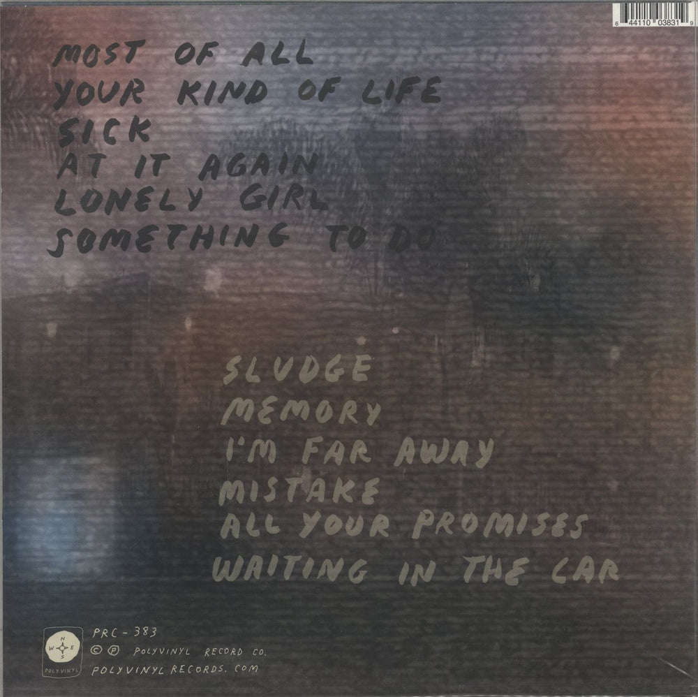 Vivian Girls Memory - Maroon-in-Blue Vinyl + Outer Bag US vinyl LP album (LP record) 644110038319