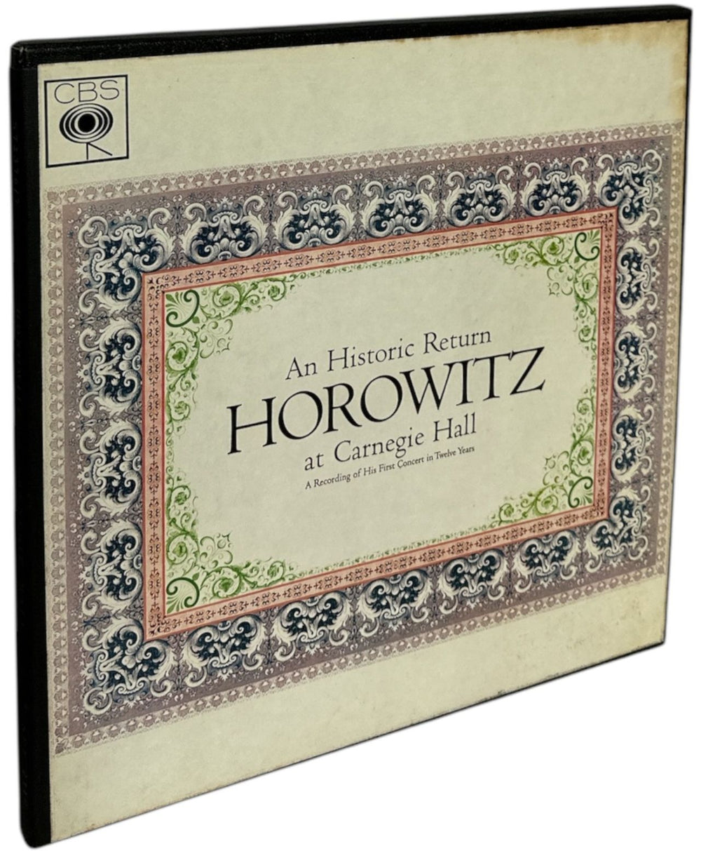 Vladimir Horowitz Horowitz At Carnegie Hall UK Vinyl Box Set SET2110