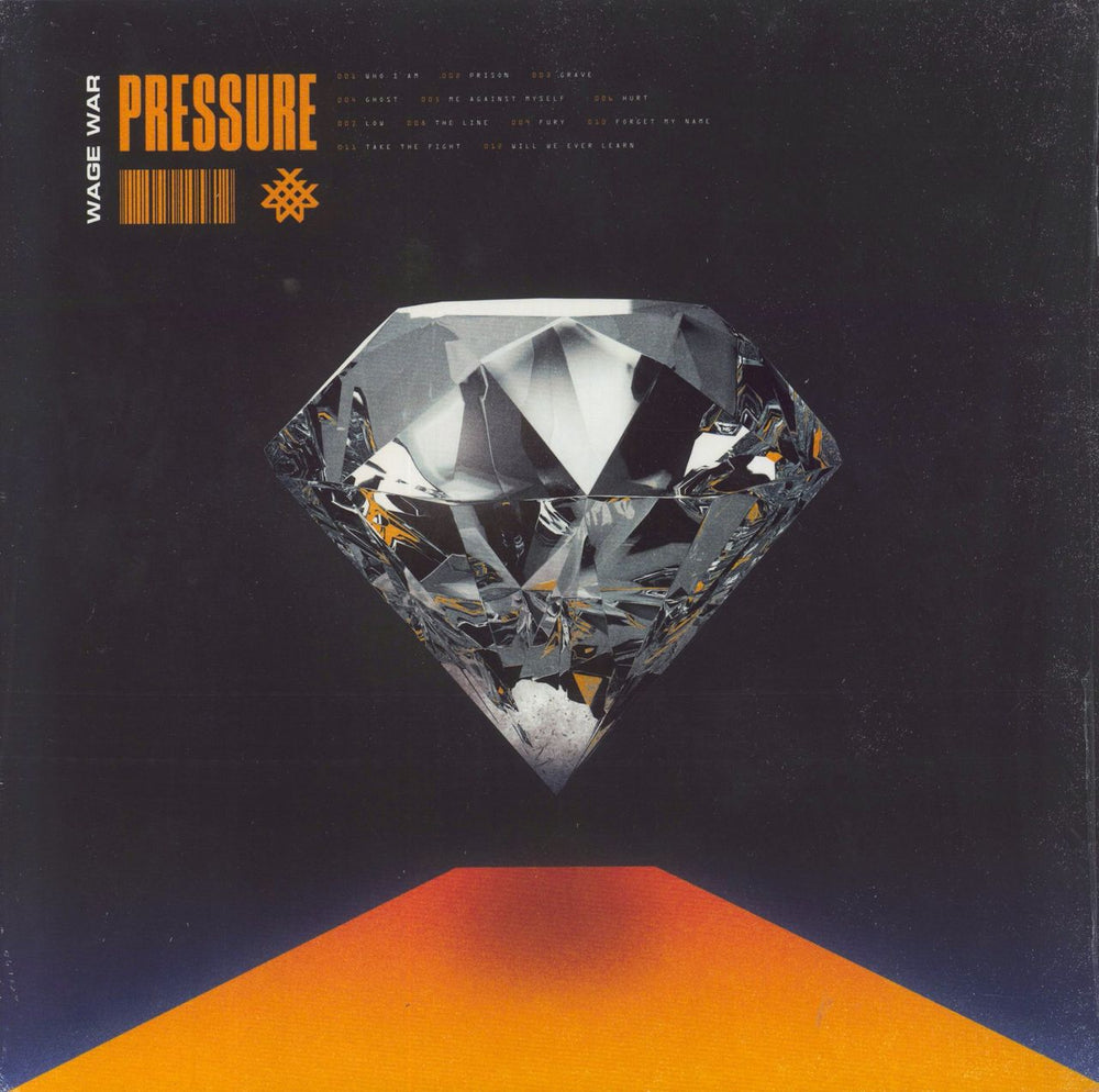 Wage War Pressure - Clear Vinyl UK vinyl LP album (LP record) 00888072106888