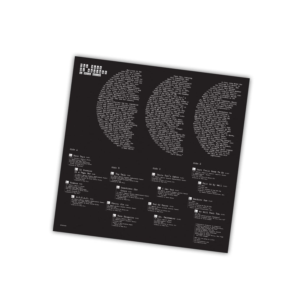 Warrant The Best Of Warrant - Red Vinyl 180 Gram + Lyric Insert - Numbered Edition UK 2-LP vinyl record set (Double LP Album)