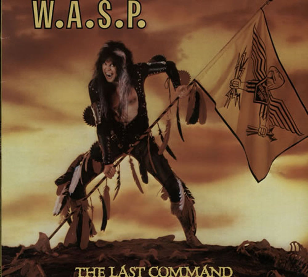 WASP The Last Command - EX UK vinyl LP album (LP record) WASP2