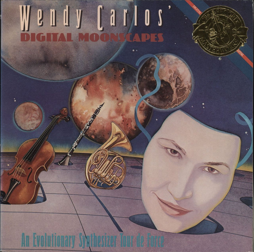 Wendy Carlos Digital Moonscapes US vinyl LP album (LP record) M39340