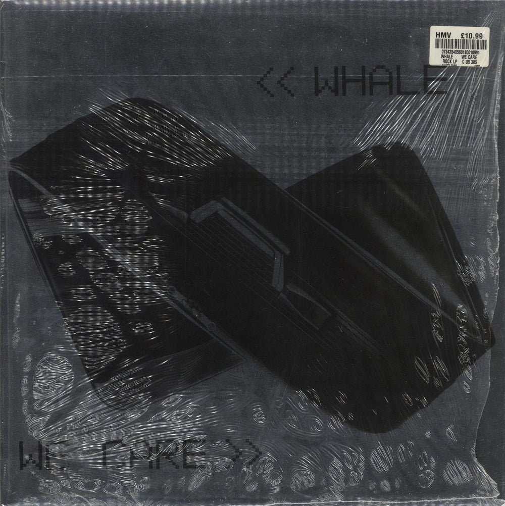 Whale We Care - Metallic P/S UK 2-LP vinyl record set (Double LP Album) HUTLP25