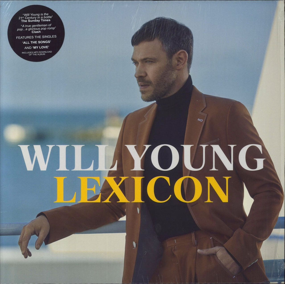 Will Young Lexicon UK vinyl LP album (LP record) COOKLP730