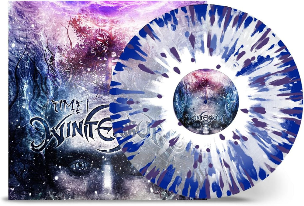 Wintersun Time I - Clear, White, Blue & Purple Vinyl - Sealed German vinyl LP album (LP record) NBR71421