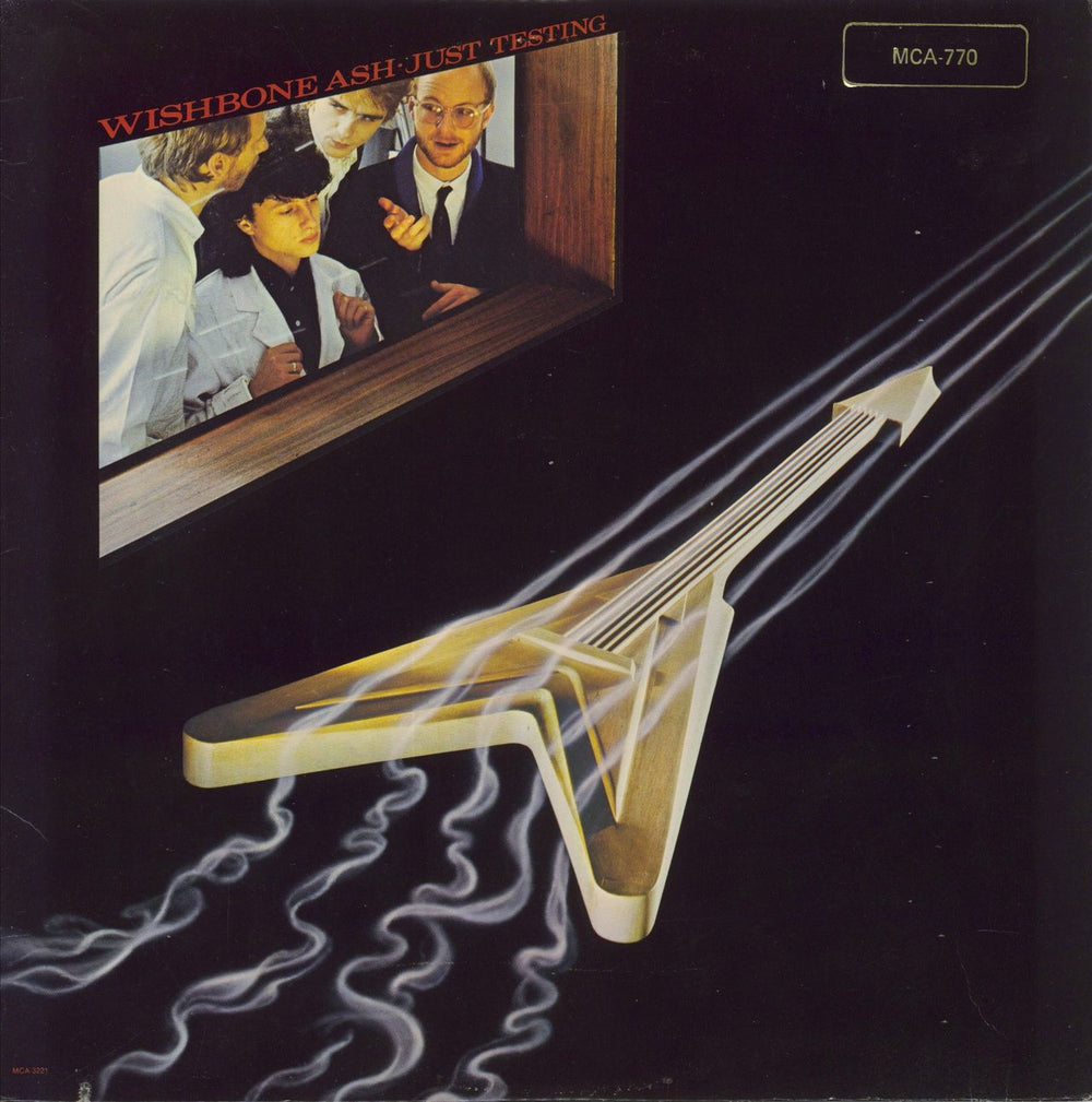 Wishbone Ash Just Testing US vinyl LP album (LP record) MCA-3221