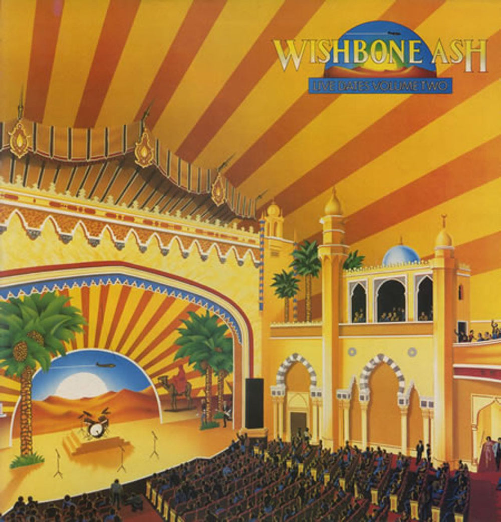 Wishbone Ash Live Dates Volume Two UK vinyl LP album (LP record) MCL1799