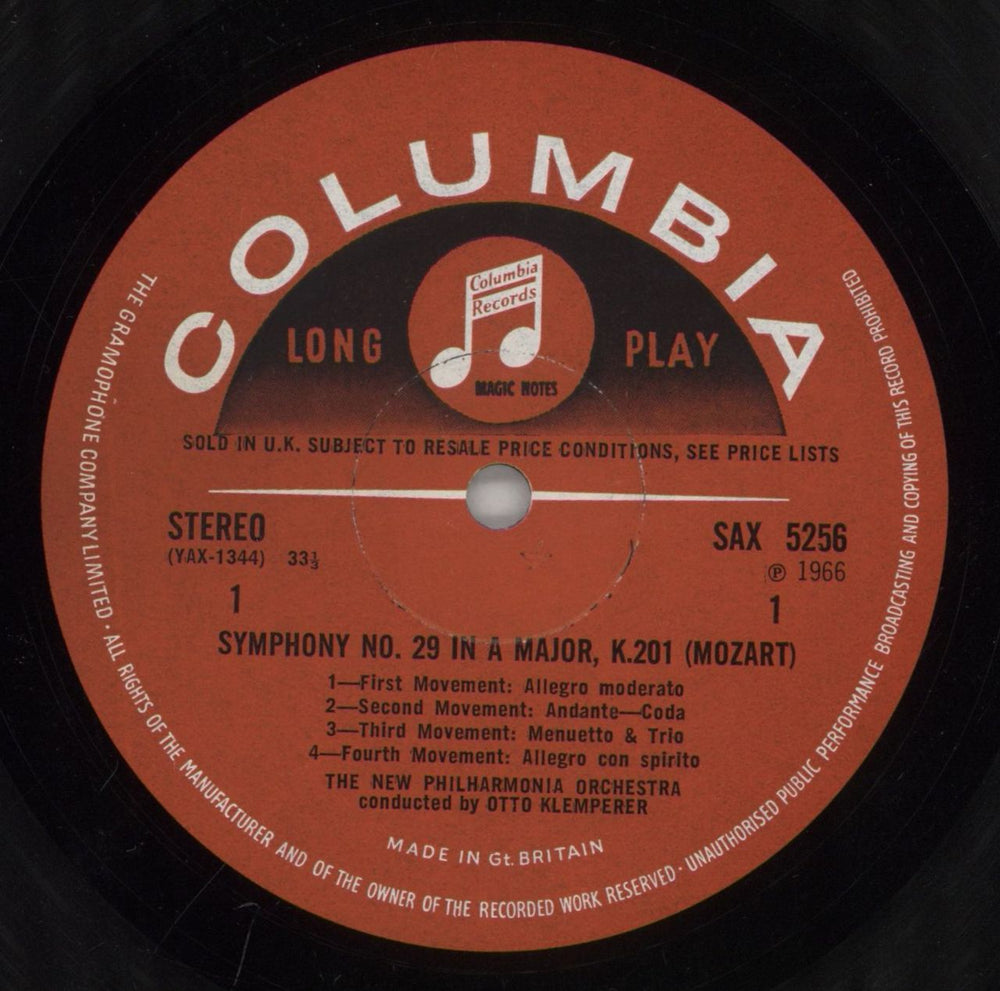 Wolfgang Amadeus Mozart Mozart Symphonies UK vinyl LP album (LP record) WZMLPMO862411