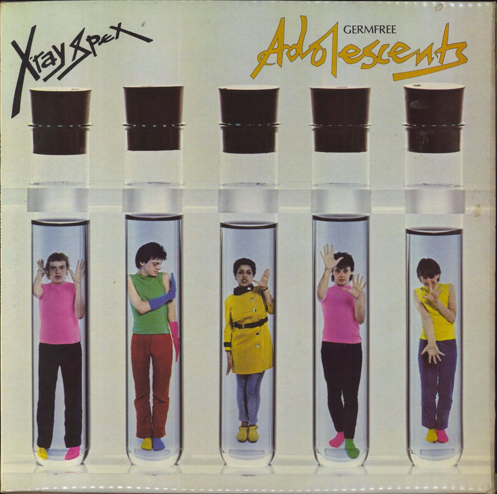 X-Ray Spex Germfree Adolescents - 1st - EX UK vinyl LP album (LP record) INS3023