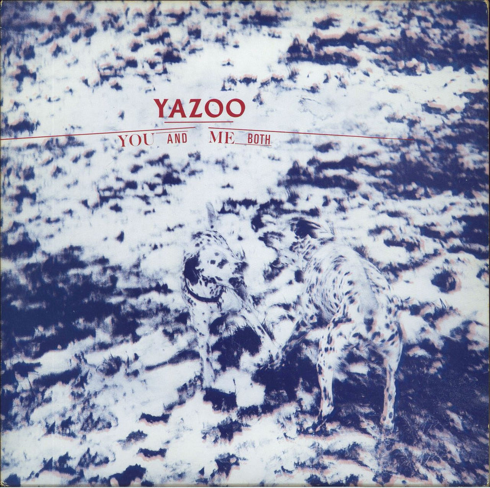 Yazoo You And Me Both UK vinyl LP album (LP record) STUMM12